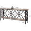 Table basse, console à 2 niveaux, canapé moderne-125534720-125534721