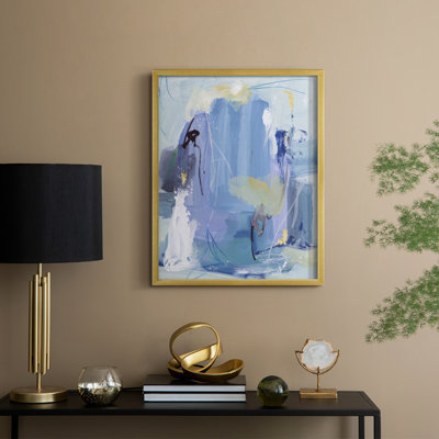 The Whispering Sea II, reproduction encadrée - bois massif