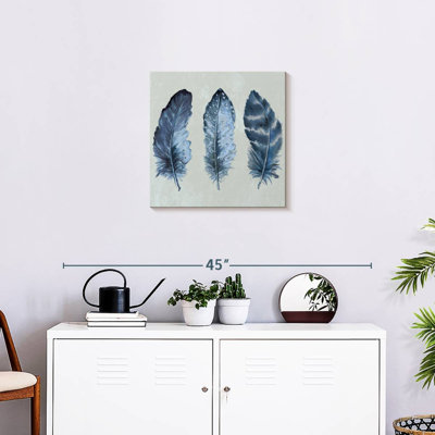 Plumes bleues indigo Kerner I