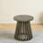 Outdoor Acacia Wood Patio Side Table-1134802729