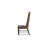 Manhattan Seating Upholstered Side Chair in Black/Beige