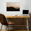 Coastal Cross Golden Hour Peaceful Serene Tranquil Coastal Wall Art Print 1 Piece Wrapped Canvas Wall Art-1490539904