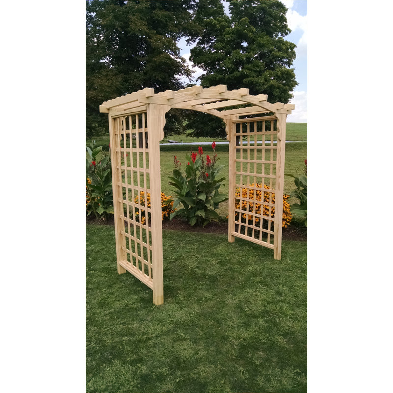 Tonnelle en bois 47 po, Brut, H 88 po x l 87 po x P 47 po