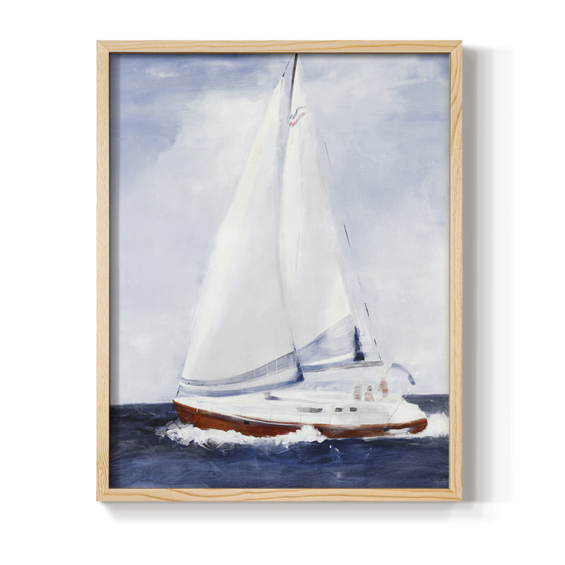 «Chassing the Sun Alt V30», reproduction encadrée - bois massif, Naturel, H 11 po x l 9 po