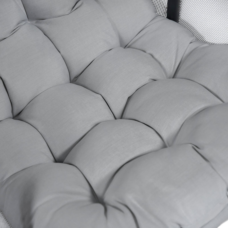 1 Person Swing Chair, Light Gray