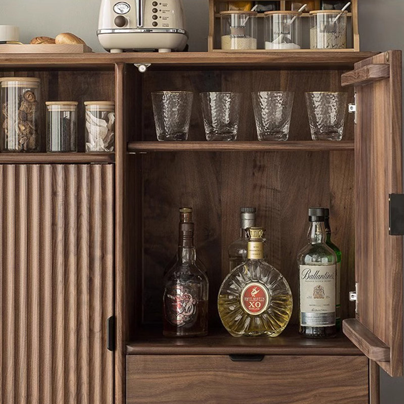 Black Walnut Minimalist Sideboard