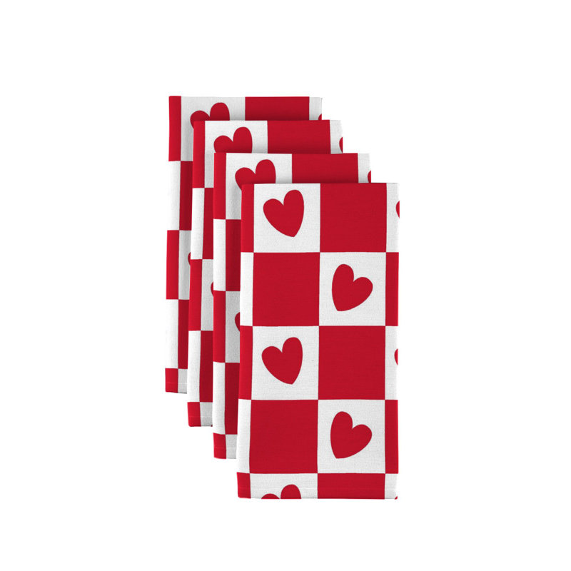 Polyester Geometric Square Napkin