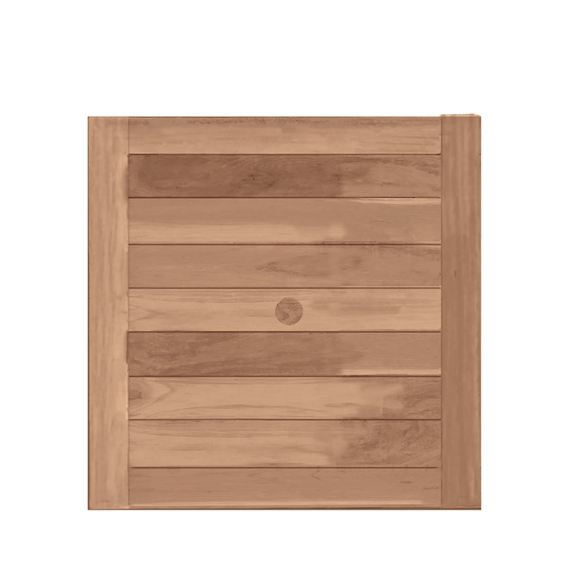 Club Teak Outdoor Dining Table, Natural Teak