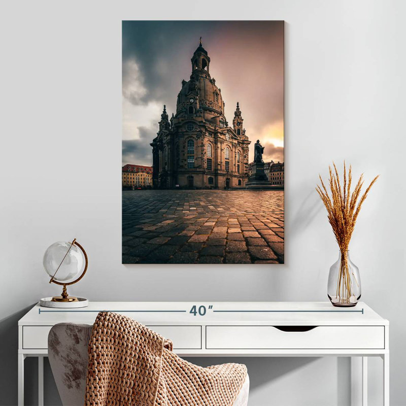 Aime Lutheran Dresden Frauenkirche, H 30 po x l 20 po