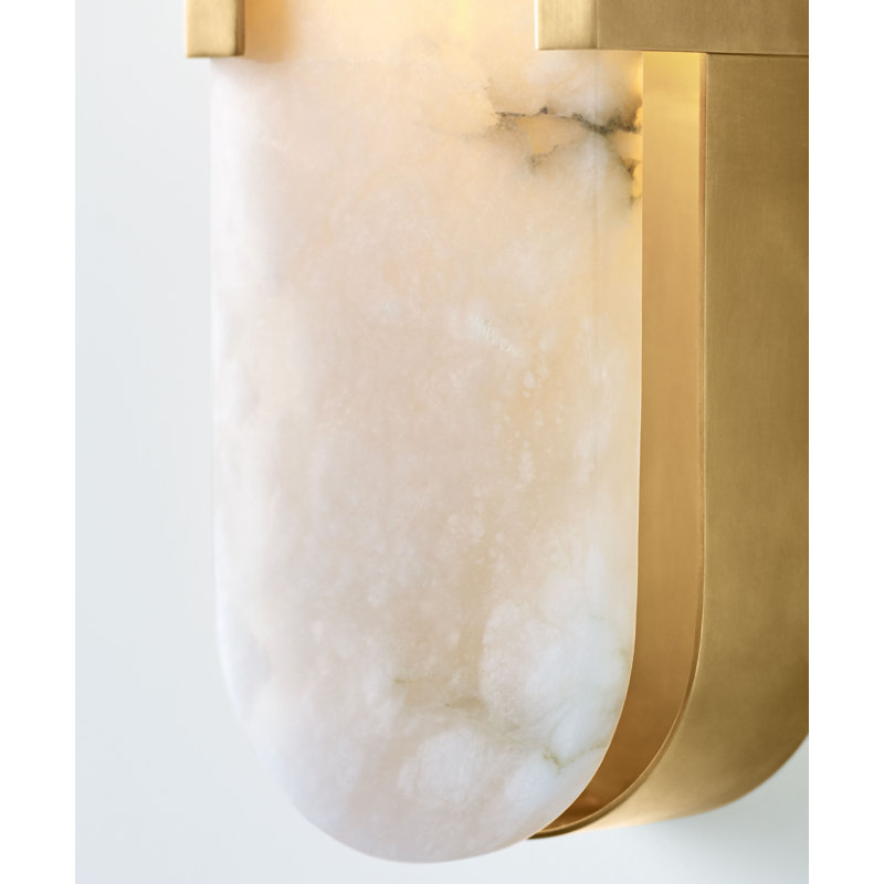 Kelly Wearstler Melange Elongated Sconce, Antique-Burnished Brass