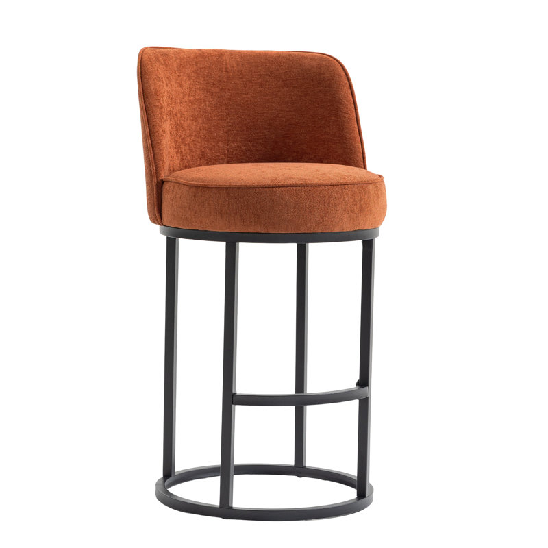 Tabourets de bar à hauteur de comptoir (ensemble de 6), Beige