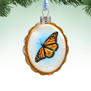 Festive Monarch Butterfly Christmas Tree