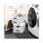 Stor/File Storage Box, Letter/Legal, Lift-Off Lid, White, 6/Pack