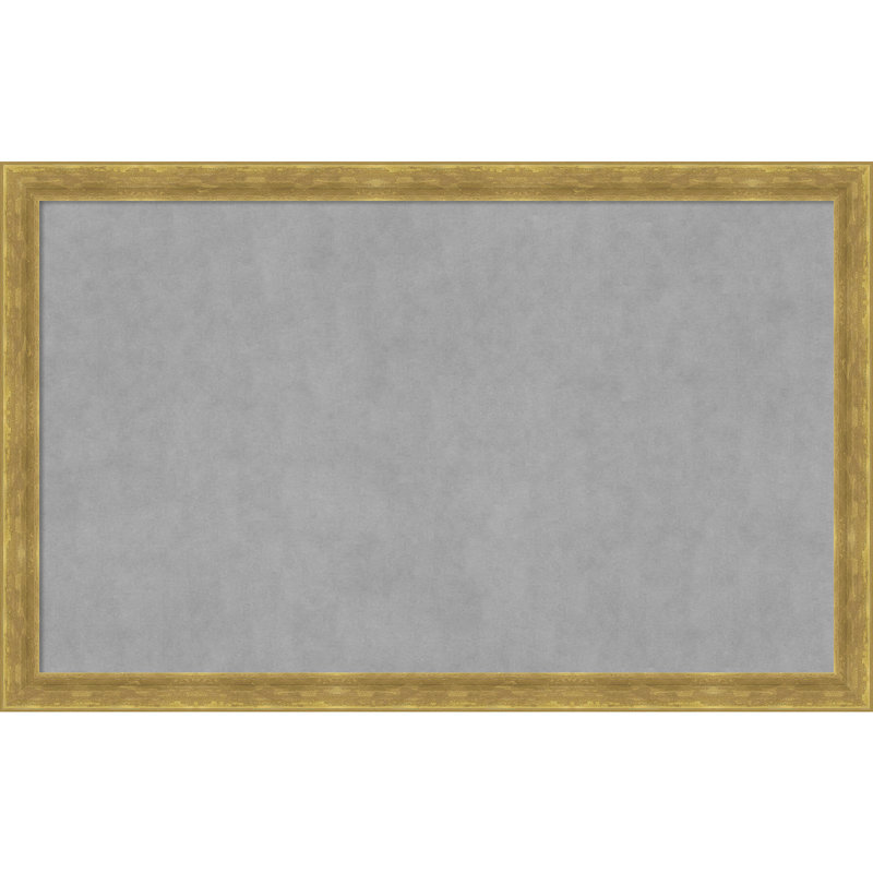 Tableau magnétique magnétique en métal, 27" H x 43" W