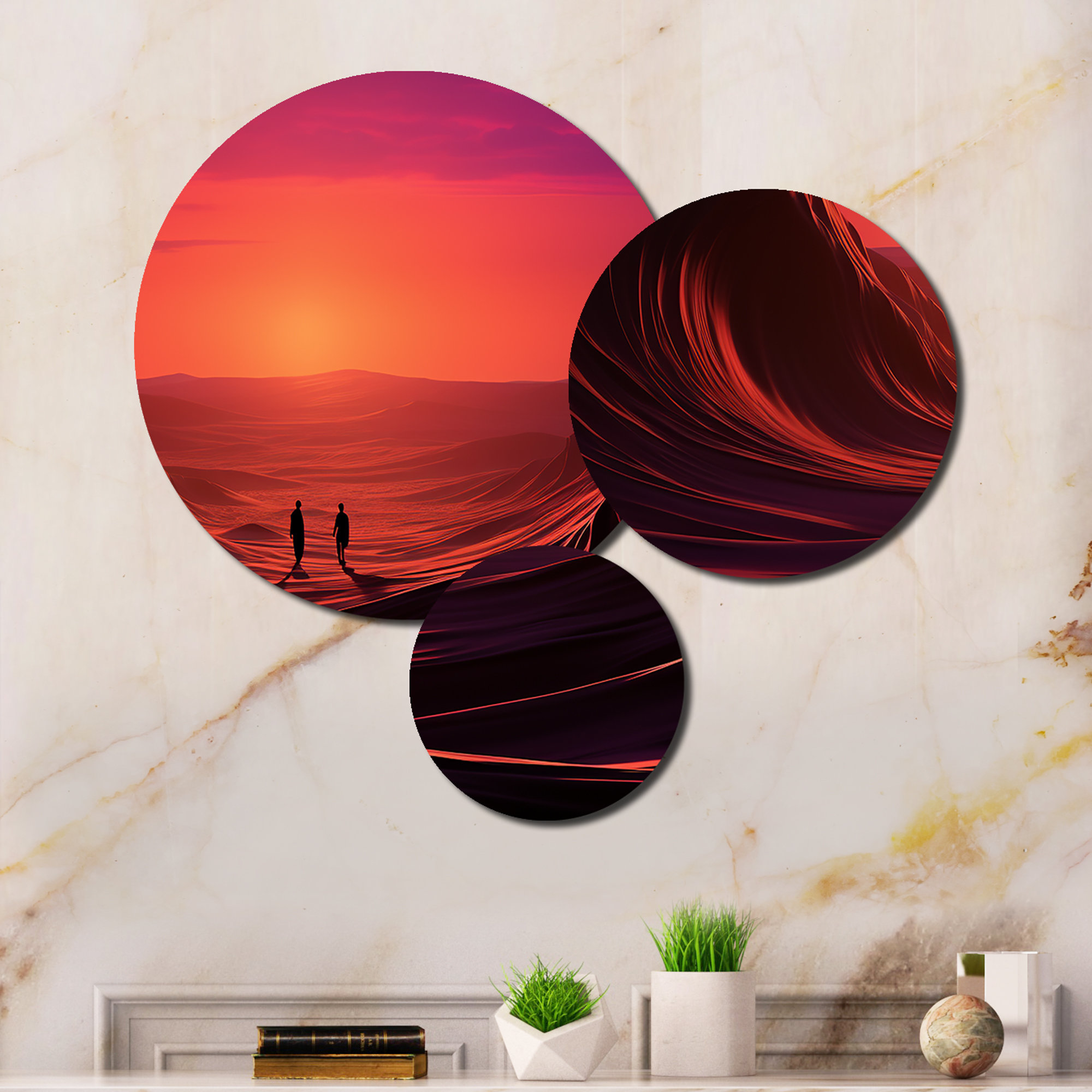 Latitude Run® Wall Decor on Metal | Wayfair