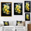 «Neon Lime Lemonade Luminescence», art mural fruits-1360011885