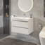 Ensemble de meuble-lavabo simple mural 30 po Ussery