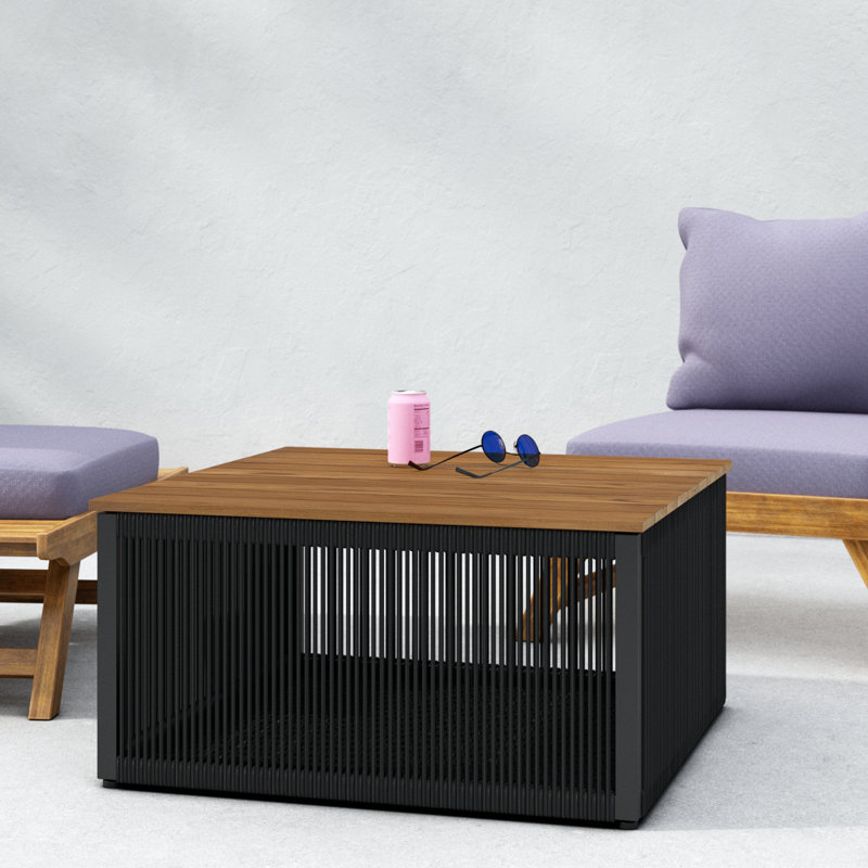 Camdon 30'' Teak Outdoor Coffee Table