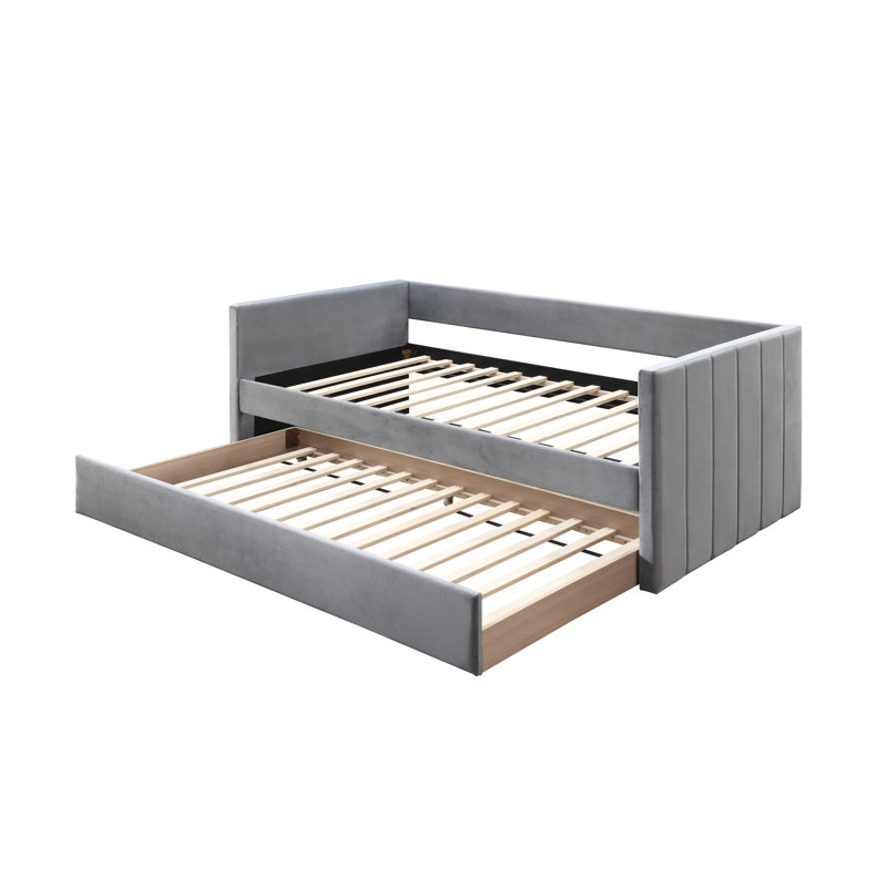 Syris Upholstered Daybed, Gray