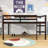 Khyri Modern Full Loft Bed With Spacious Storage