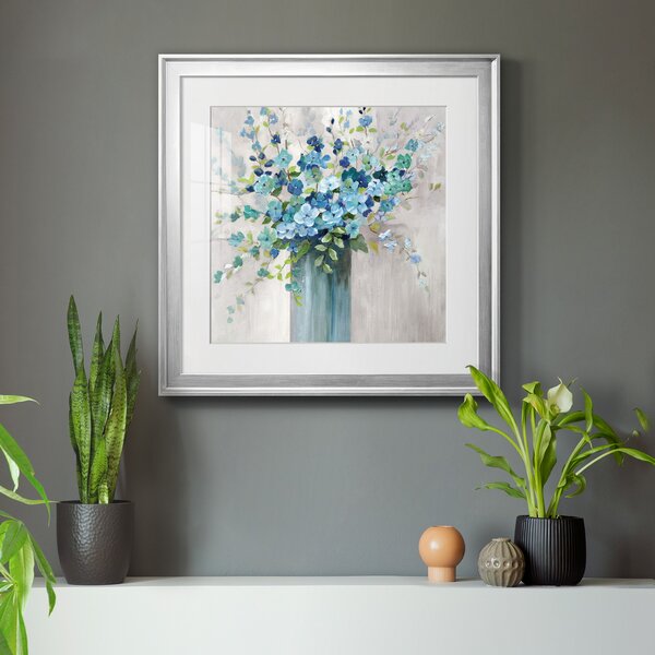 Winston Porter Sea Isle Wildflowers Framed On Canvas Painting & Reviews ...