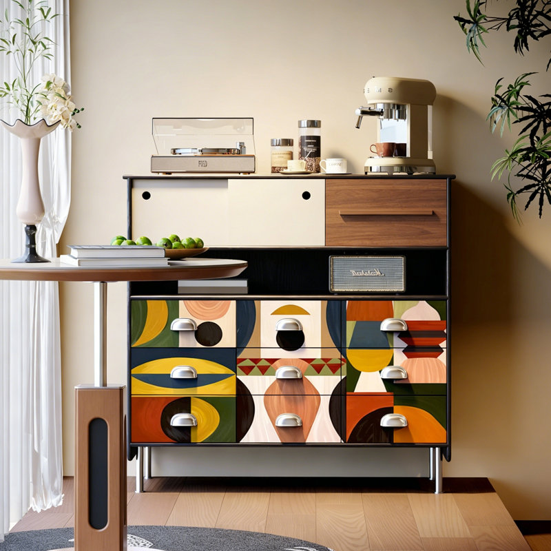 Armoire d'appoint style français rétro
