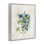  «Blue Wildflower Cluster», art de la giclée encadrée par Nan