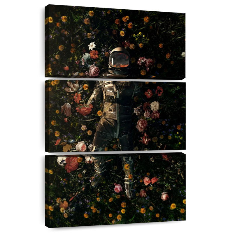 Oberle Garden Delights I, 38" H x 24" W