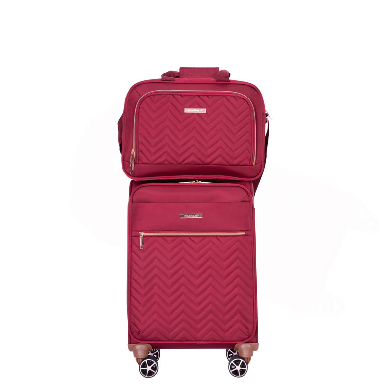 4-Piece Set (16/20/24/28) ,Softshell Suitcase Spinner Wheels Terylene Luggage Sets Carry On Suitcase  Luggage  Lightweight Durable Suitcase