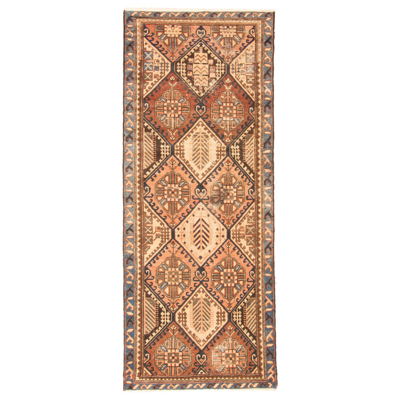 Tapis cuivre rétro Kayseri 3 pi 2 po x 8 pi 0 po