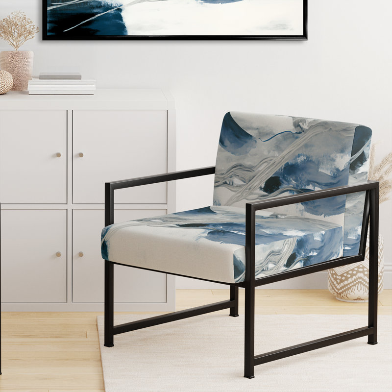 Fauteuil rembourré Feeling Honolulu Blue X, Noir