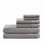 Ensemble 6 serviettes de bain en coton antimicrobien