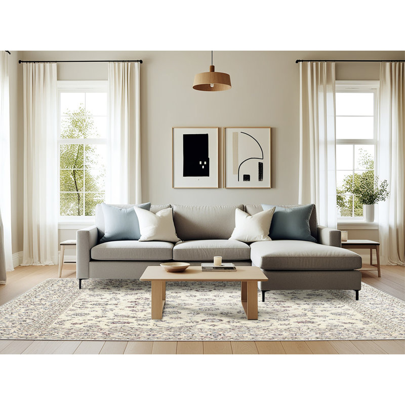 Bethaney Oriental Indoor Rug, Rectangle 6' x 9'