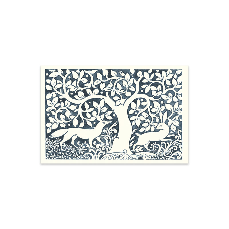 «Forest Life III» par Miranda Thomas - impression sans cadre, H 16 po x l 24 po x P 0,25 po