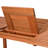 Savala 8 - Person Eucalyptus and Teak Solid Wood Patio Dining Set Rectangular Table