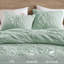 Ensembles de literie Cozy Sage, motif floral en polyester pour toutes les saisons