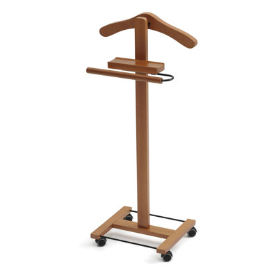 Parrott Solid Wood Freestanding Valet Stand