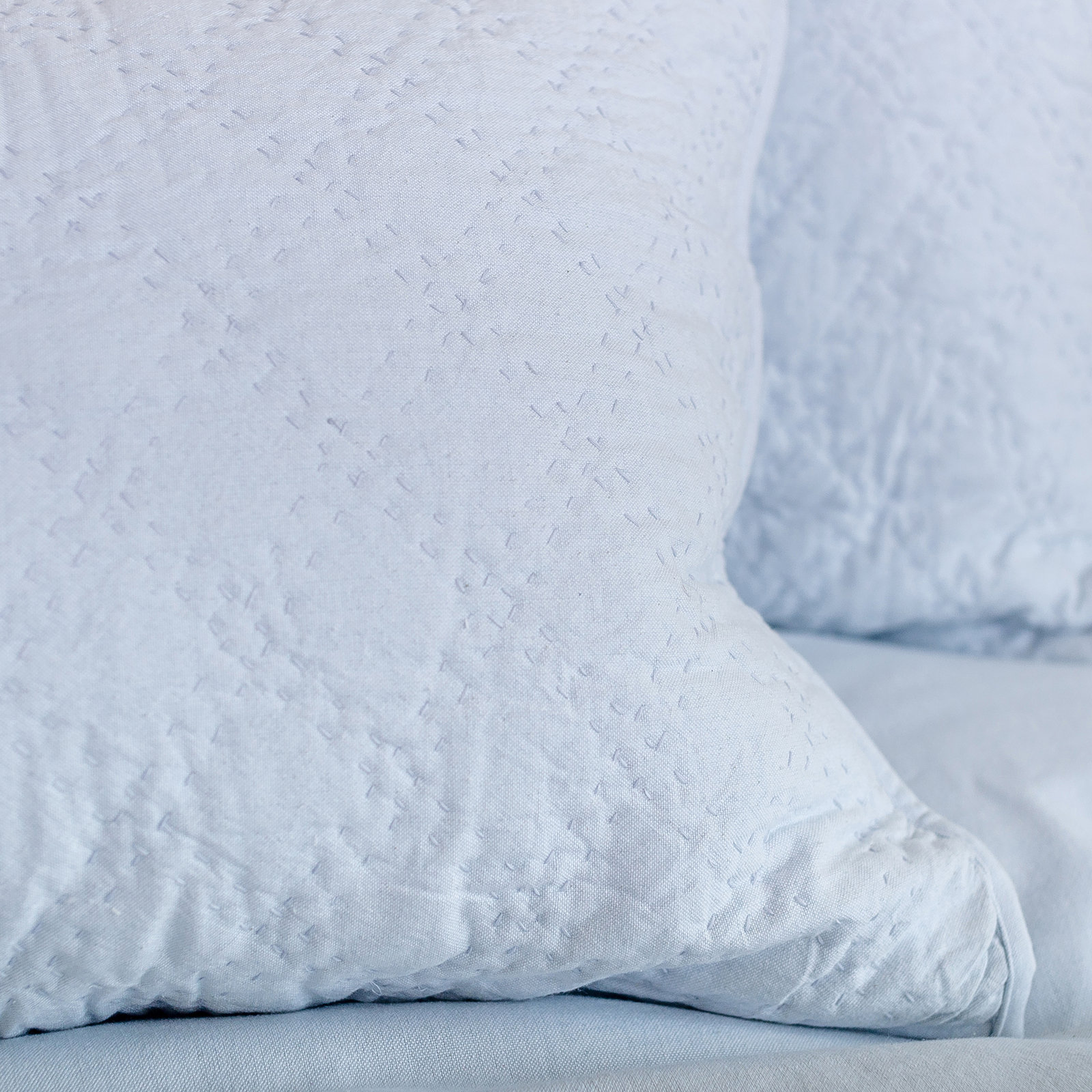 Gilmore 100% Cotton Sham, King, Fog