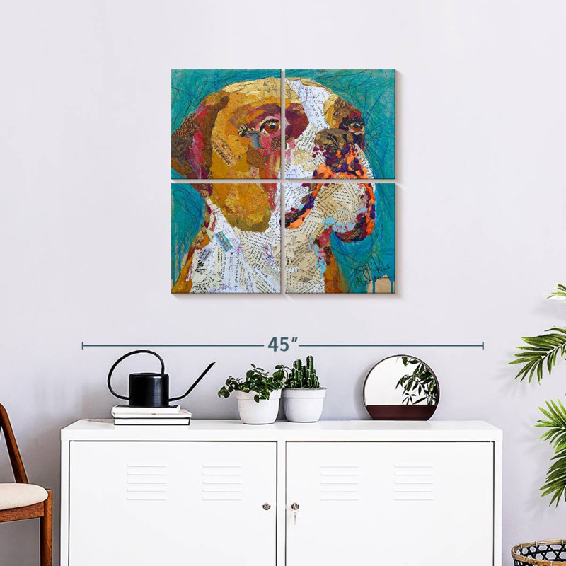 Brampt Beach Boxer, 26" H x 26" W