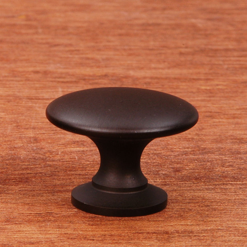 CK Series 1 1/4" Diameter Mushroom Knob, Oil Rubbed Bronze