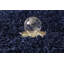 Tapis de zone bleu touffeté à la main vibrant Keturah