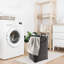 Panier à linge en velours côtelé 55L-114884641