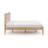 Lauritzen Solid Wood Panel Bed-991021903-991915656