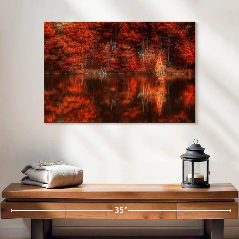Alvord, reflet de l'automne, H 16 po x l 24 po