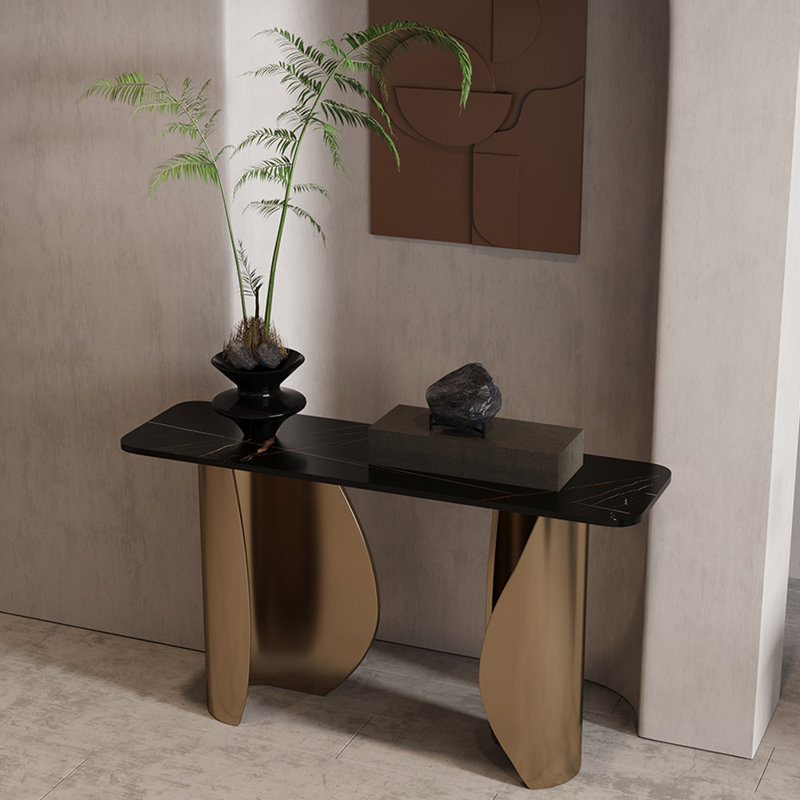 Console italienne de luxe, art italien, H 33,5 po x l 39,4 po x P 13,8 po