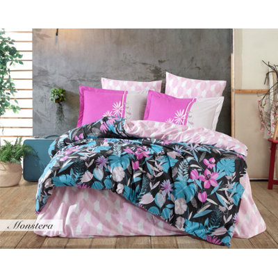 Cotton Floral Duvet Cover