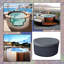 Heavy-Duty Outdoor Waterproof Round Hot Tub Cover, Patio UV Protected Spa Cover-1781958458-1781958407