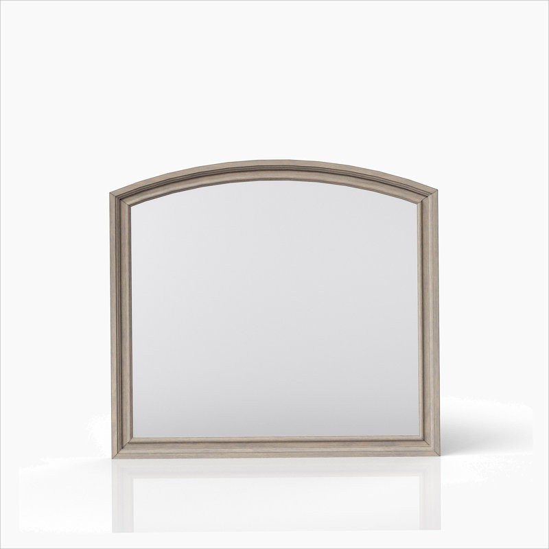 Keever Mirror, Antique Gray
