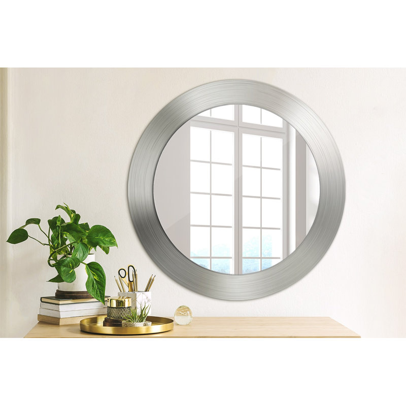 Huldar Glass Flat Wall Mirror