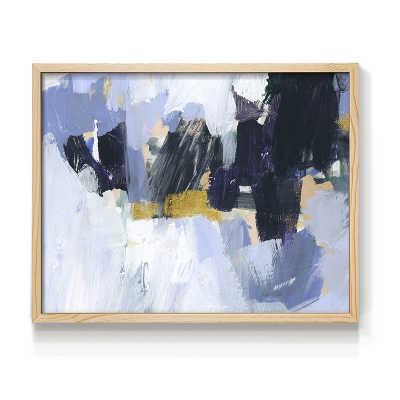 Arctique arctique II - reproduction encadrée - réarmable, H 11 po x l 14 po, Naturel